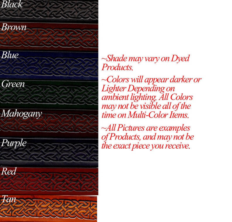 Western Floral Rope Edge Embossed 1.5in Custom Leather Work Belt