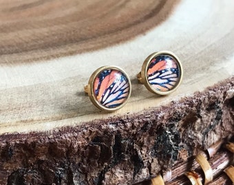 Pendientes de alas de mariposa monarca, joyería Cottagecore, regalo para amantes de la naturaleza