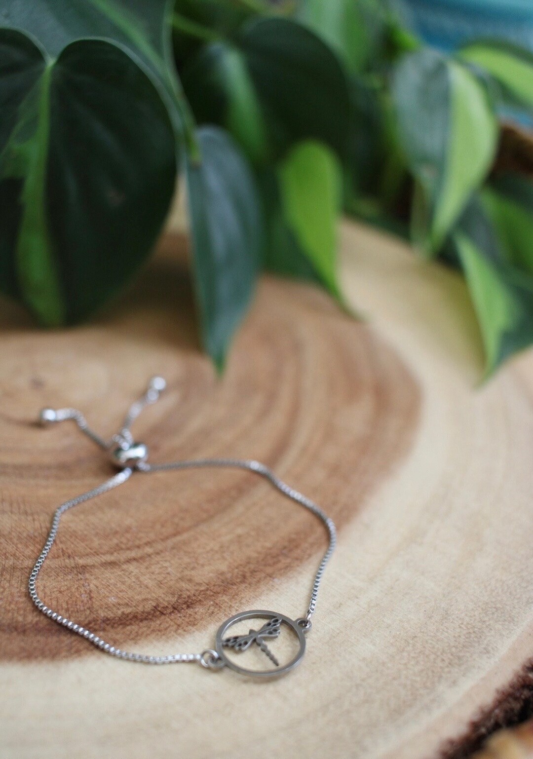 Dragonfly Pave Delicate Bracelet main image 1