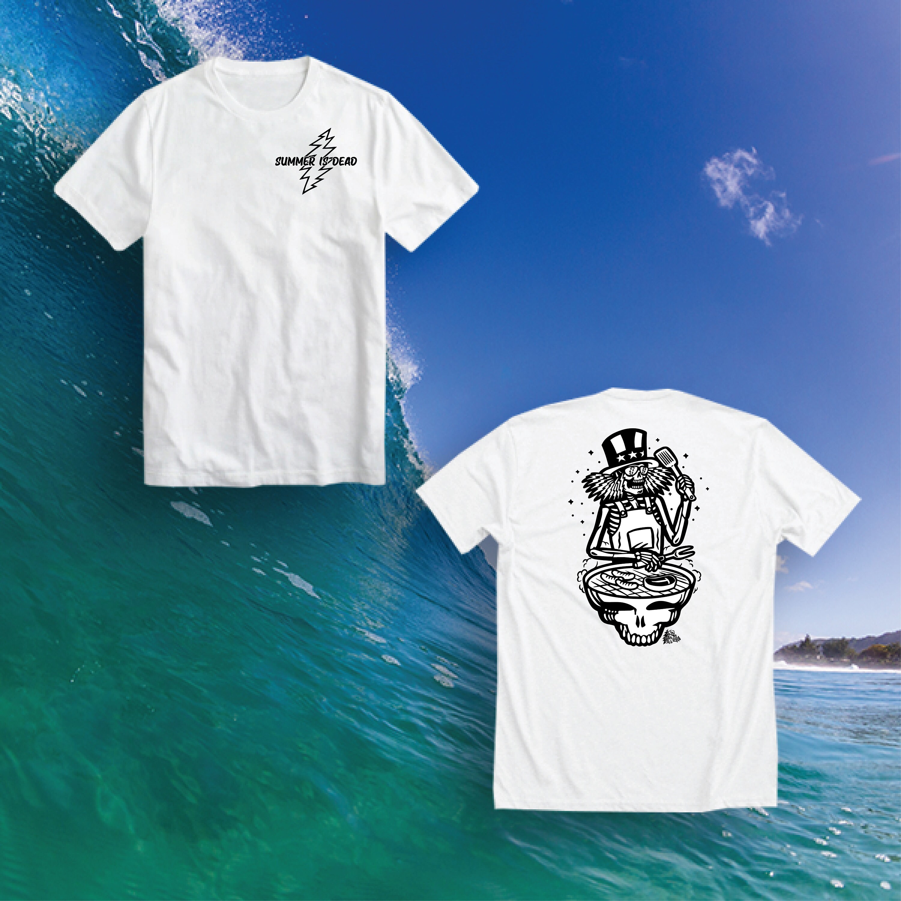 SUMMER IS DEAD t-shirt