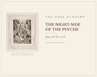 Jung and the Occult Self-Study Course | Archetypes, Alchemy, Synchronicity | Printable Course Book & GoodNotes PDF | Dark Academia