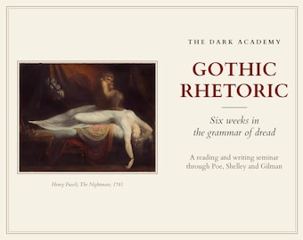 Gothic Literature Course, Poe, Frankenstein and The Yellow Wallpaper Workbook, Close Reading PDF for GoodNotes