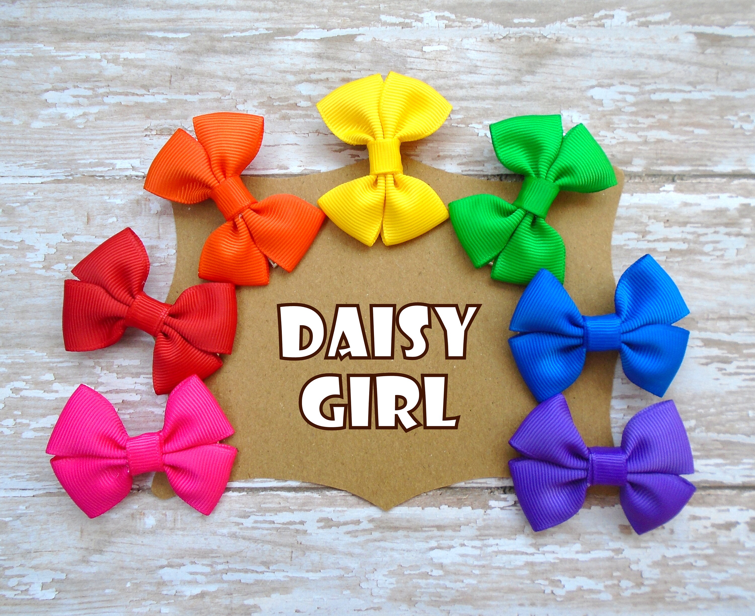 2 Mini Bow Bundle Primary Rainbow Bow Set Hair Bows - Etsy 2 Mini Bow Bundle Primary Rainbow Bow Set Hair Bows - Etsy