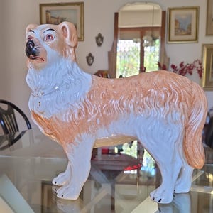 Staffordshire dog figurine - Etsy 日本