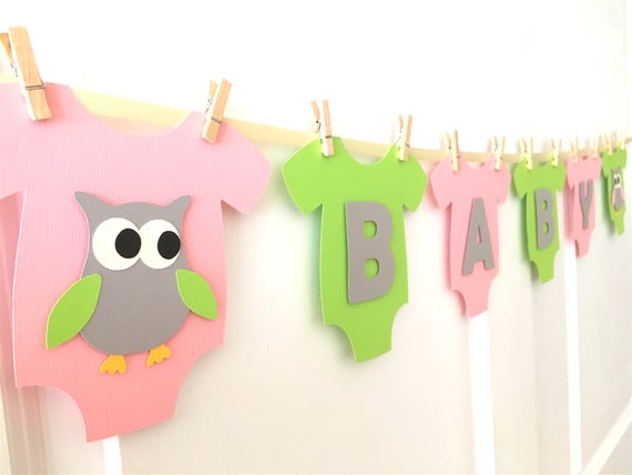 Baby One Piece Bodysuit Baby Owl Baby Shower Etsy