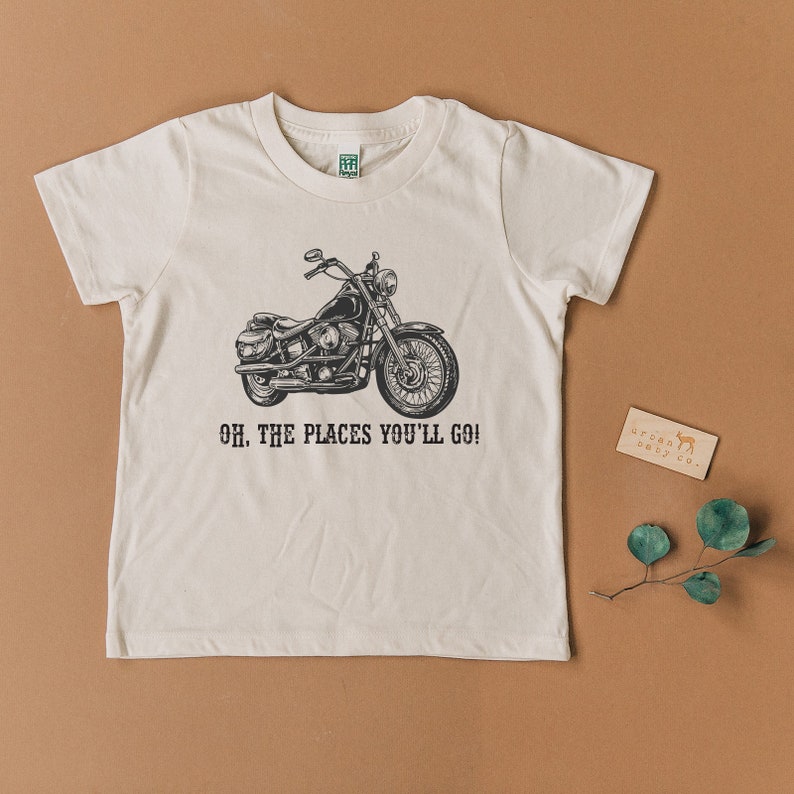 Oh The Places You'll Go Motorcycle Baby Boy Girl | Etsy