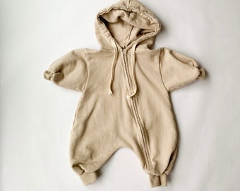 Teeker Baby Winter Romper Long Sleeve Hoodie Jumpsuit Festival Baby Outfit 