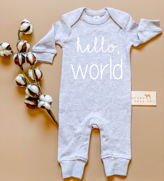 Baby Cotton unisex Newborn bodysuit Long One-piece georgia baby usa state