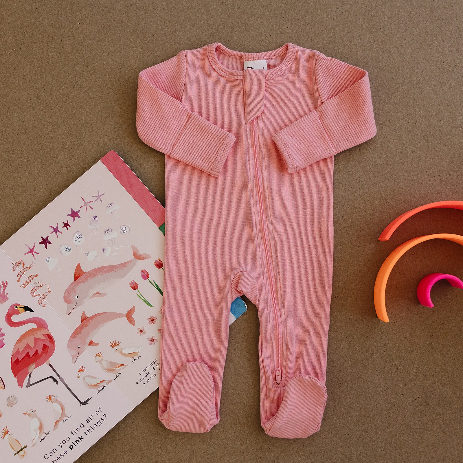 Organic zipper onesie new arrivals