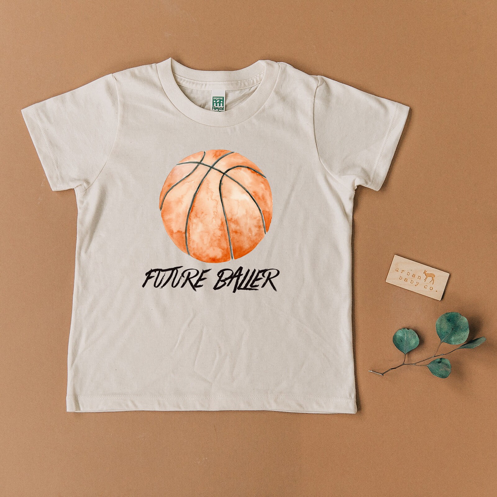 Future Baller Nothing But Net Basketball Organic Baby Onesie® – Urban Baby  Co.