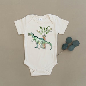 Trex, T-Rex, T. Rex, Tyrannosaurus, Dinosaurier Bio Baby Body, Mädchen, junge, Unisex, Geschlecht Neutral, Geschenk, Body, ein Stück,