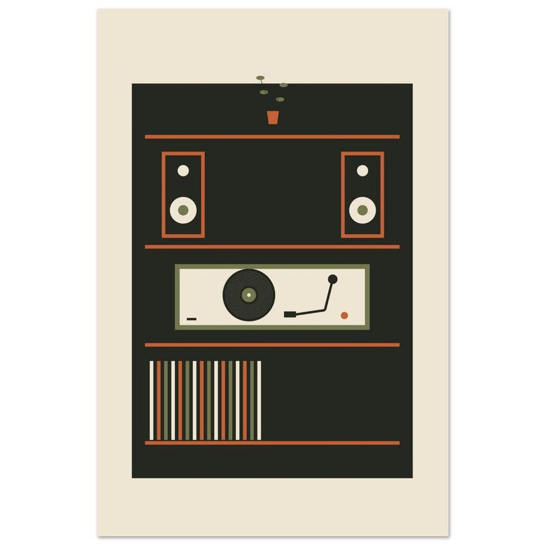 The Quiet Cabinet - Listening Room Art | Sunday Stereo image 3