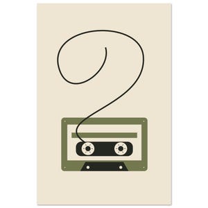 Ribbon Loop - Cassette Tape Art | Sunday Stereo imagem 3