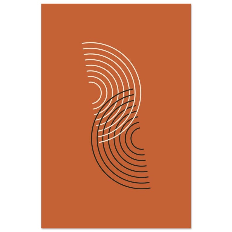 Phase in Orange - Abstract Sound Art | Sunday Stereo image 2