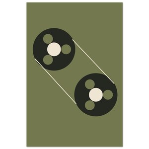 Two Spools - Cassette Tape Art | Sunday Stereo image 3
