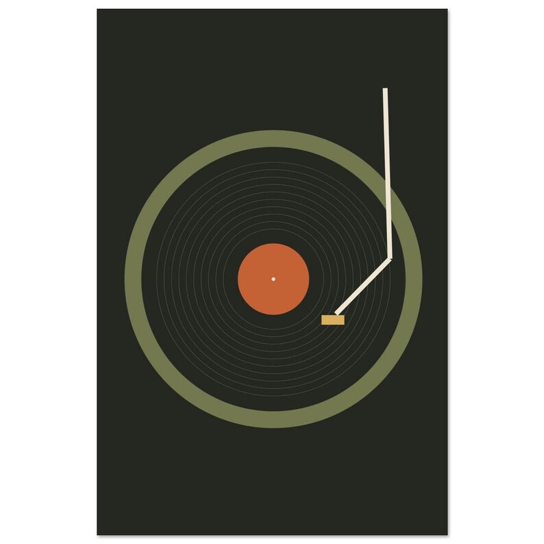 Needle at Dusk - Vinyl Record Art | Sunday Stereo image 2