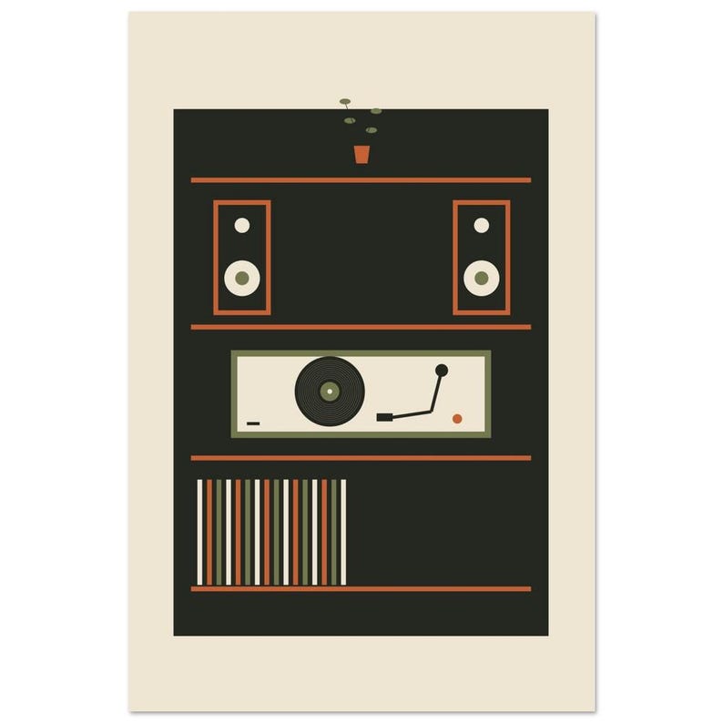 The Quiet Cabinet - Listening Room Art | Sunday Stereo image 2