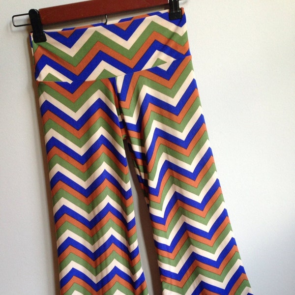 Girls Chevron Pants Etsy