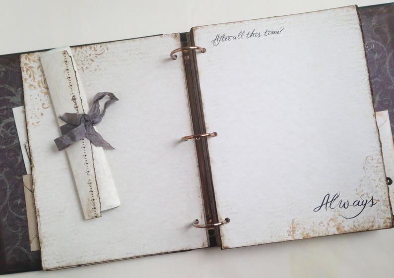 Harry Potter wedding guest book photo album gift Harry Potter | Etsy