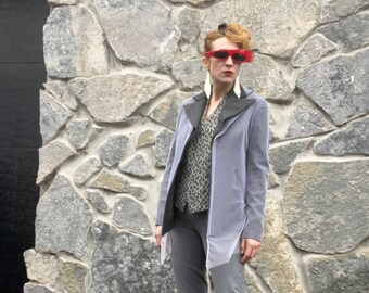 MASAKI MATSUSHIMA Vintage 1990s Avant-garde Sculptural Blazer With 