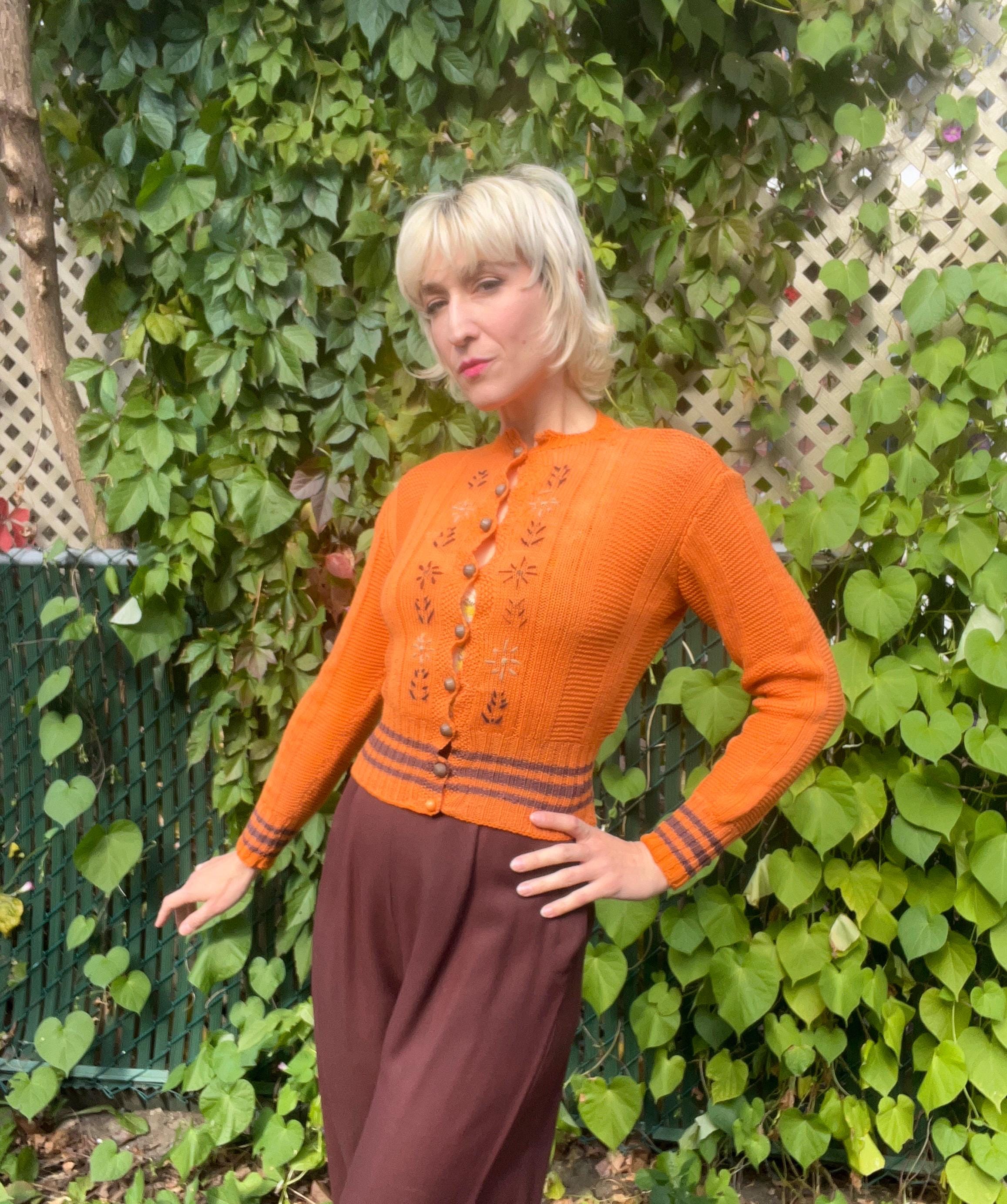 1930s Knit Cardigan - Etsy