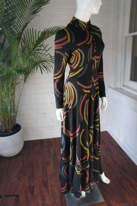 BROKEN BANGLES Vintage 1960's Retro Deco Printed J