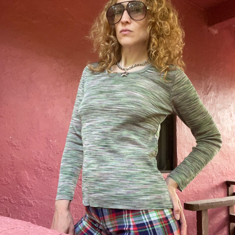 6397 - Spacedye Crew Sweater