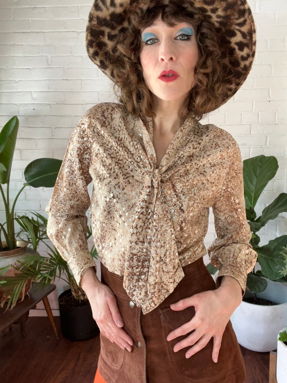 FUZZY LEOPARD Vintage 1960s Animal 