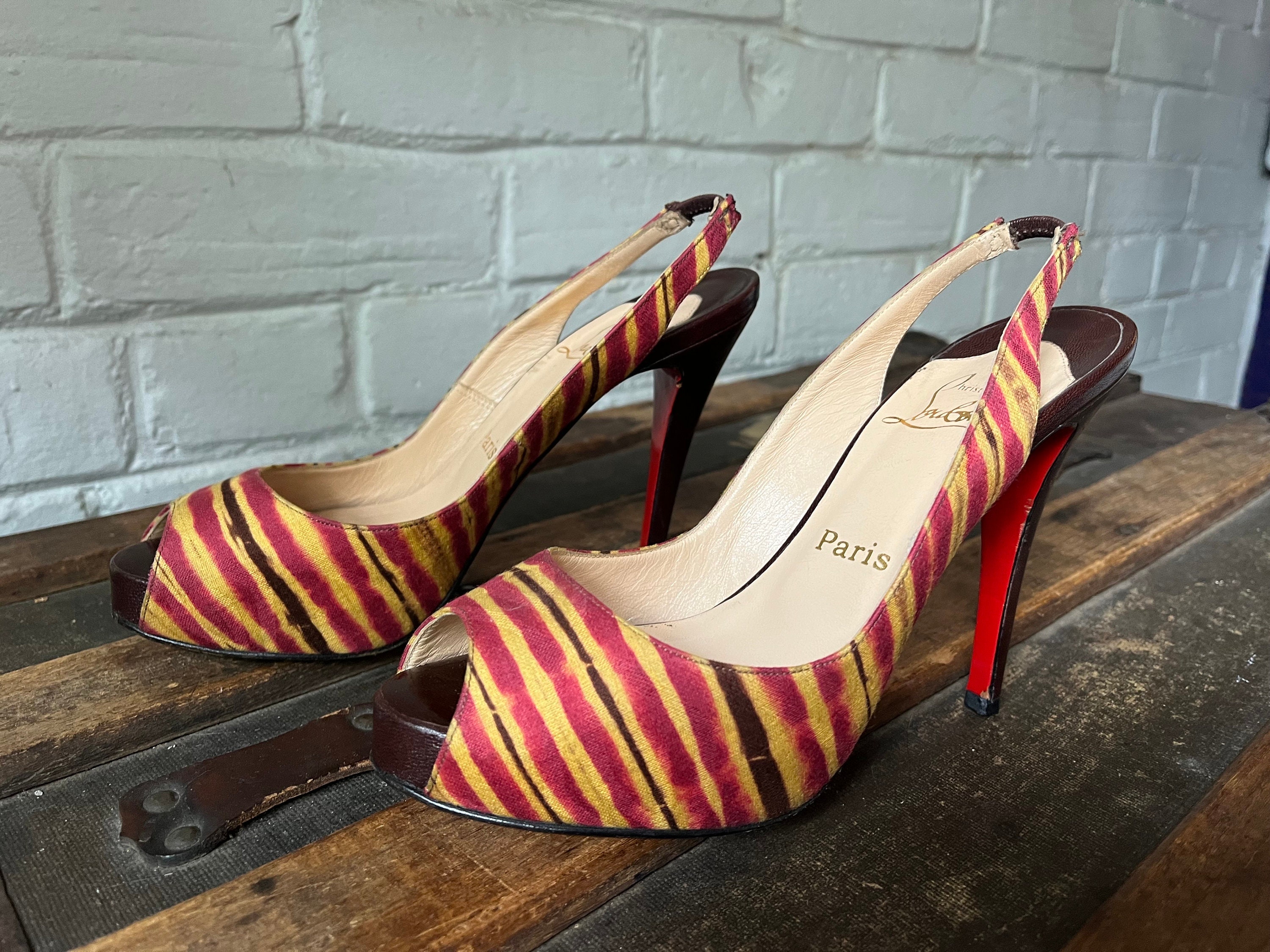 Slingback Pumps Holt Renfrew Louboutin Shoes Patent Leather