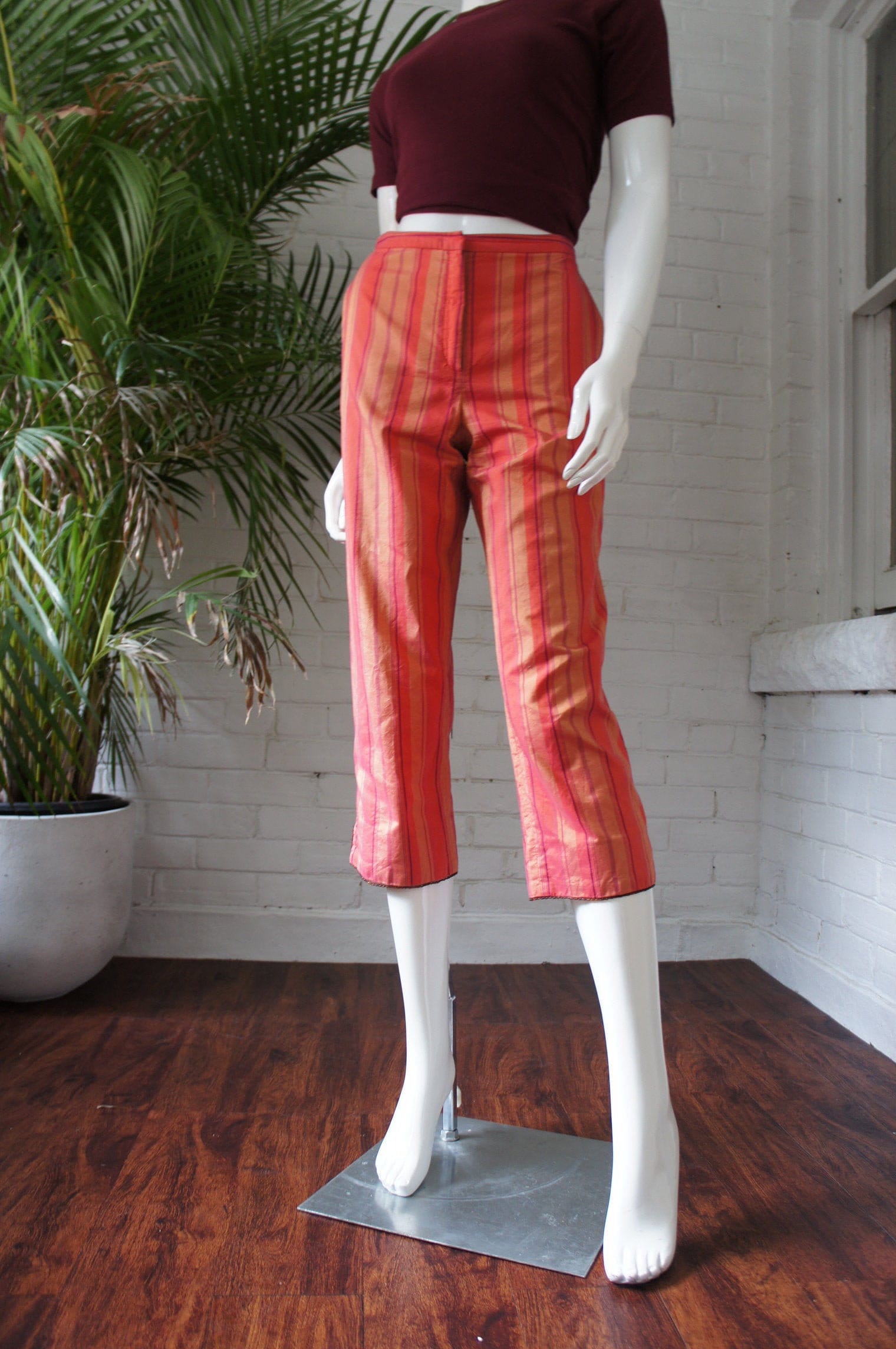 90s Plaid Pants, Capri Pants, Ladies Plus Size, 16, Alfred Dunner, Elastic  Waist -  Canada