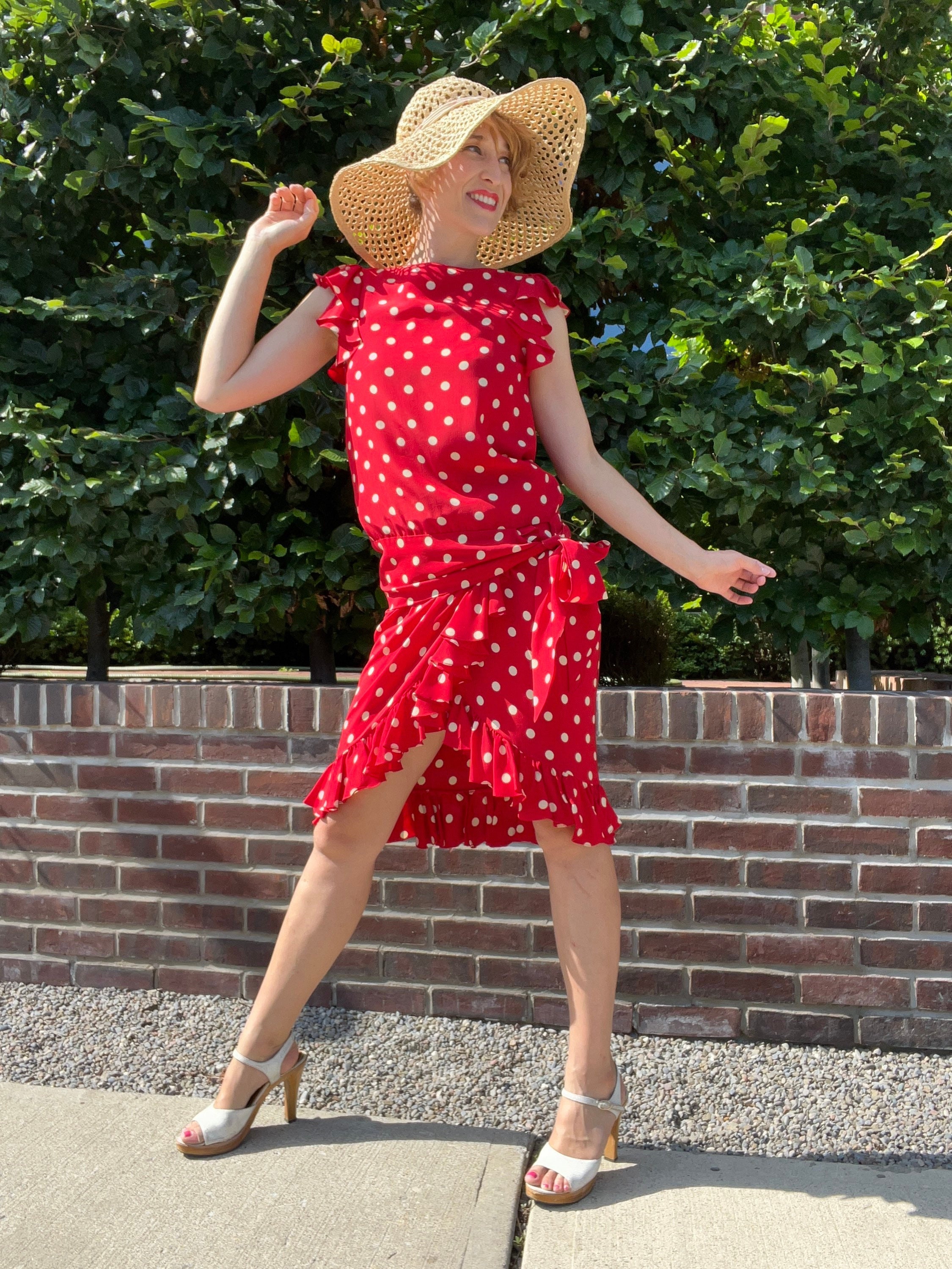 Oscar de la Renta vintage 麻スカート 66-90