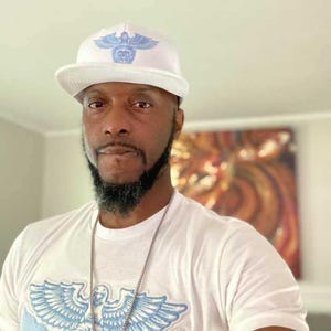 Fresh Flint Chenille Patch Tee - Powder Blue | Unleashed Apparel