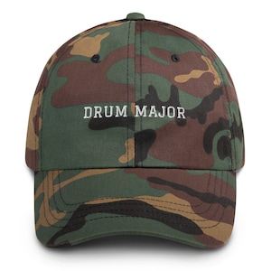 Drum Major, Band Camp Buddies, Marching Band, Dad Hat, Baseball Cap