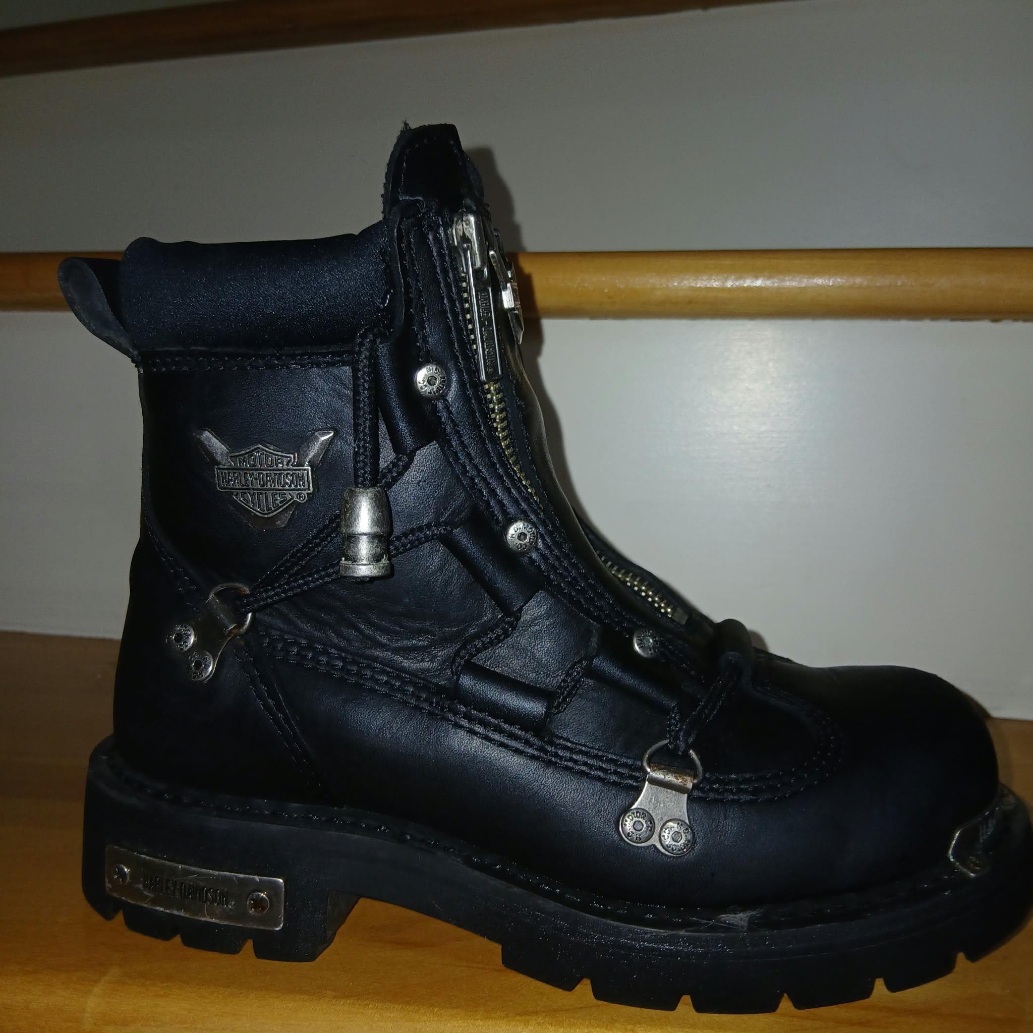 Harley Davidson Vintage Boots - Etsy