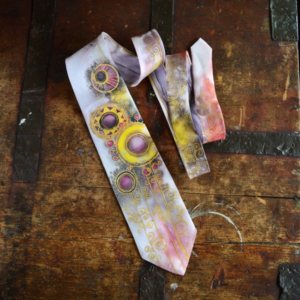 necktie floral