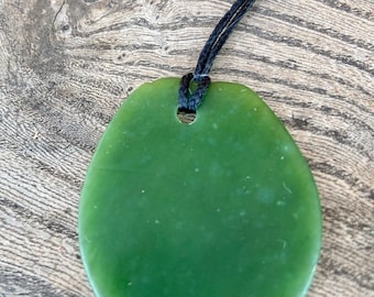 New Zealand Jade Pendant. One off unique piece