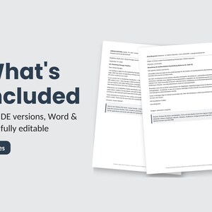 Modello di lettera di presentazione (Word DE + EN) con frase bonus | Design moderno e modificabile | DIN 5008 immagine 5