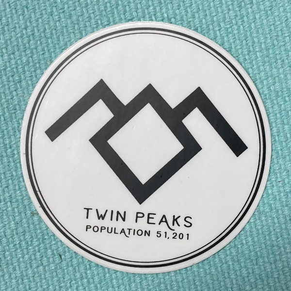 Twin Peaks Visitor Decal
