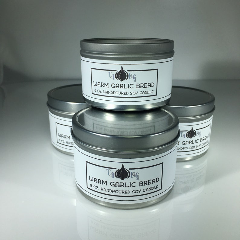 Warm Garlic Bread Scented Soy Candle Etsy
