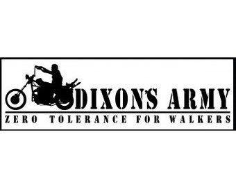 Dixon's Army Sticker