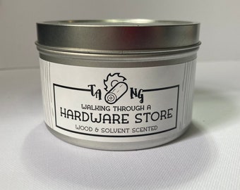 Hardware Store Scented Soy Candle