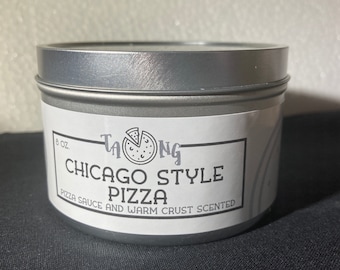 Chicago Style Pizza Scented Soy Candle