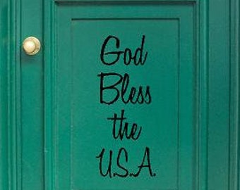 DIGITAL DOWNLOAD God Bless the USA/_Faux Glitter/_ Patriotic/_4th of July/_Sublimation Design/_Framed Print/_Greeting Card/_PNG File