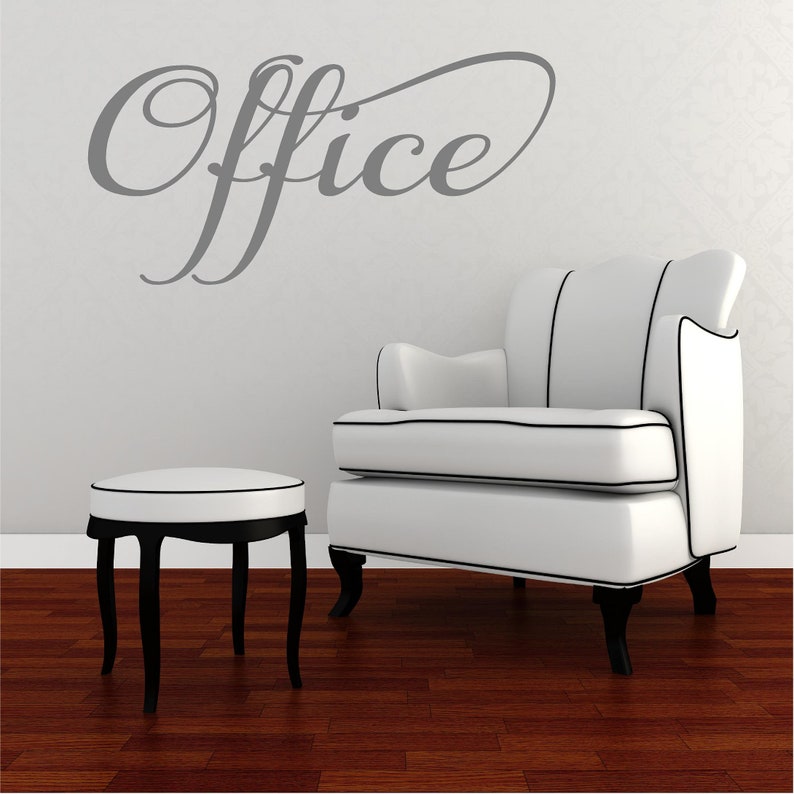Office Vinyl Wall Decal VDC412020 Made in the USA Etsy