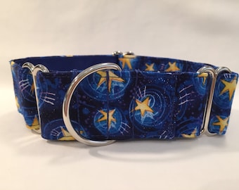 1.5" Shooting Stars Martingale Collar