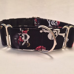 Heart Martingale Dog Collar with Wings, Limited Slip