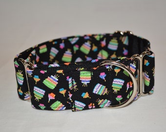 Collar de martingala para tarta de cumpleaños de 1.5 in.