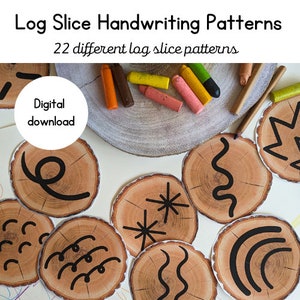 Pre Handwriting Mark Making Patterns  | Digital Learning Resource | Back To School  | Pre school | Homeschool | Natural Classroom