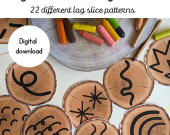 Pre Handwriting Mark Making Patterns  | Digital Learning Resource | Back To School  | Pre school | Homeschool | Natural Classroom