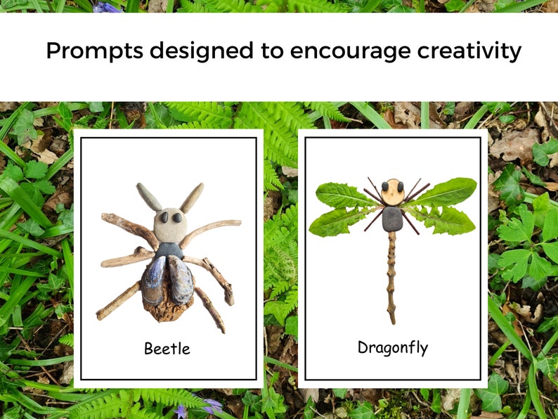 Pièces détachées Nature Minibeasts Ressource d'apprentissage numérique Étude sur les minibêtes Nature à imprimer École à la maison image 2